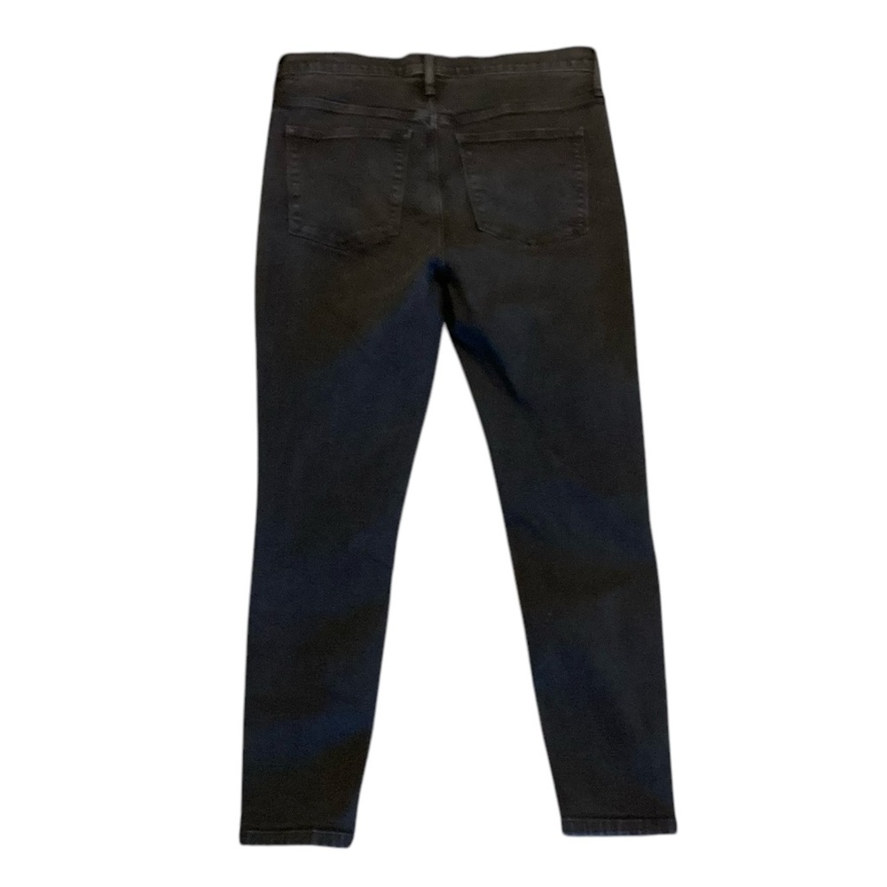 J. Crew High Rise Skinny Black Denim Jeans 32 - Picture 7 of 9